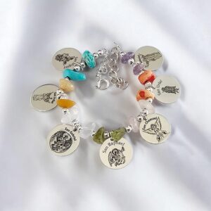 Pulsera-plata-halos-arcangeles