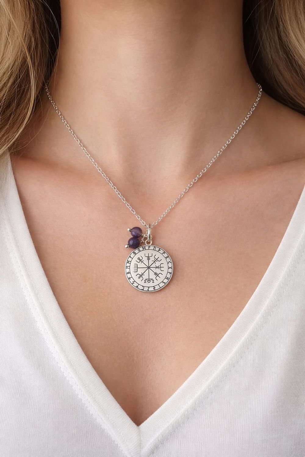 Gargantilla Vegvísir - Imagen 3