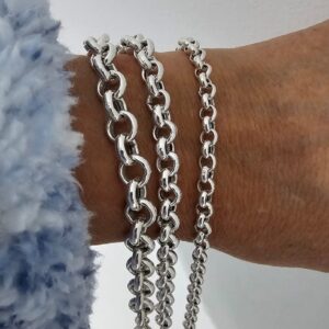 Pulsera Plata Rolo